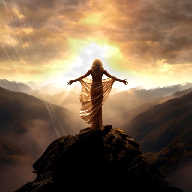 Harmony of Angelic Voices as the Sky Whispers