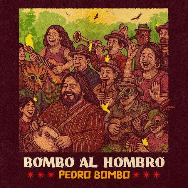 Bombo al hombro