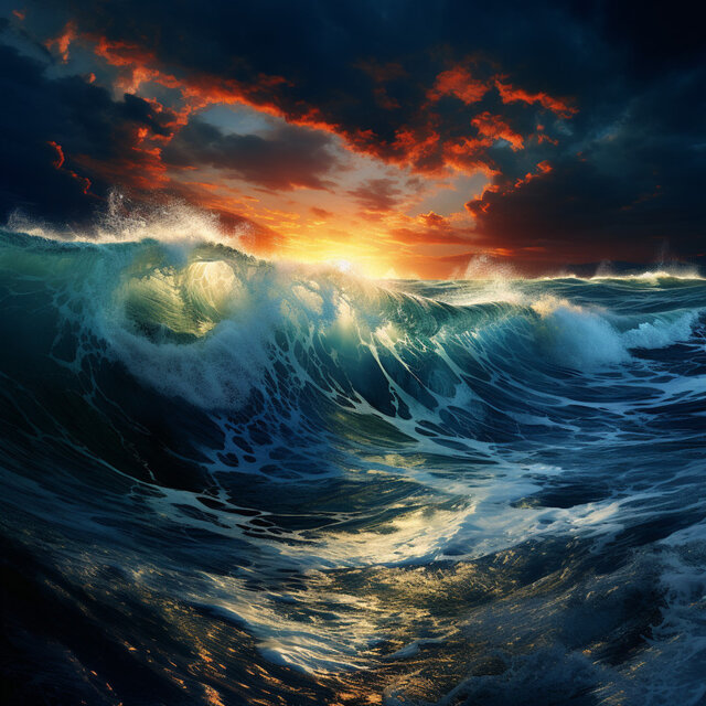 Ocean Slumber: Deep Sleep by the Sea