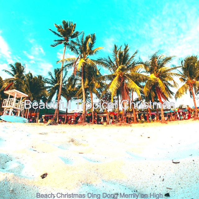 Beach Christmas Ding Dong Merrily on High
