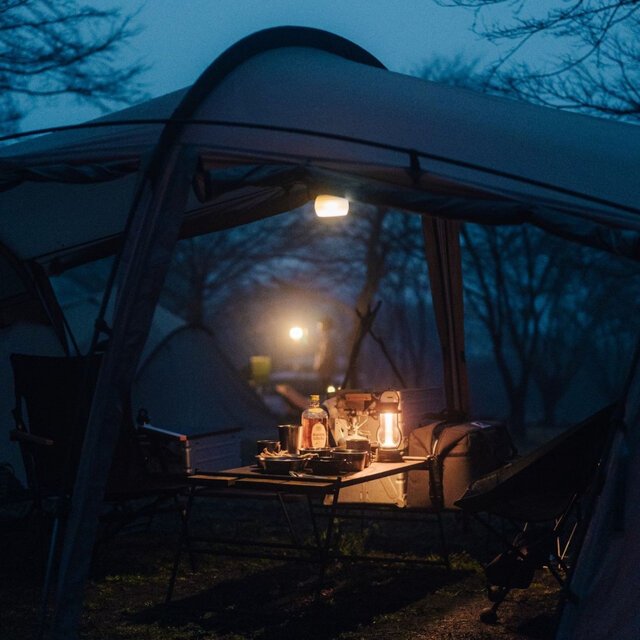 Guided Gusts: Rain on Tent and Wind Sounds for Meditation