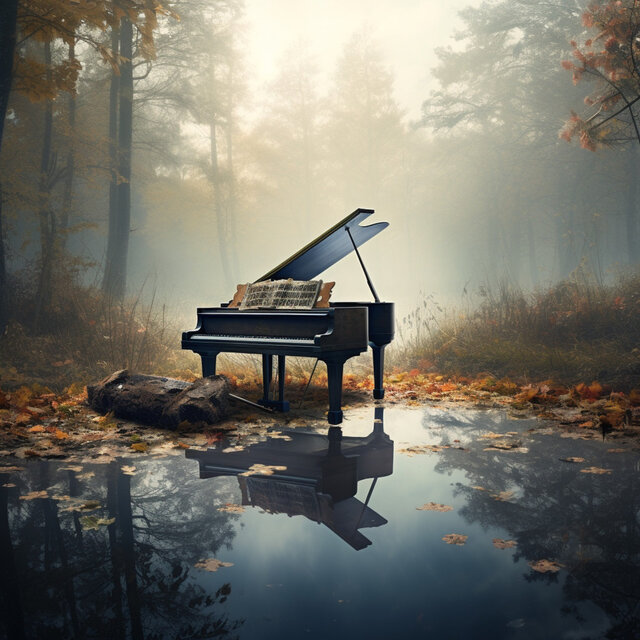 Piano Music: Gentle Dusk Serenity