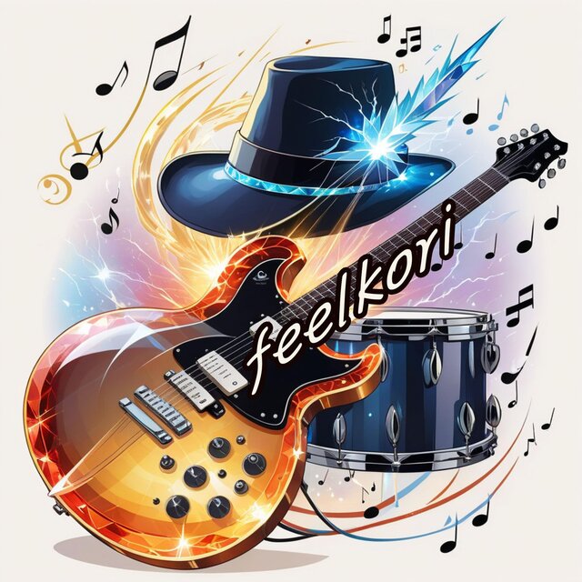 Power Electric Guiter & Drum BGM