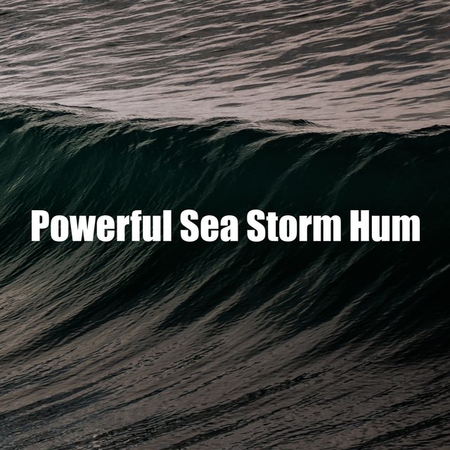 Powerful Sea Storm Hum
