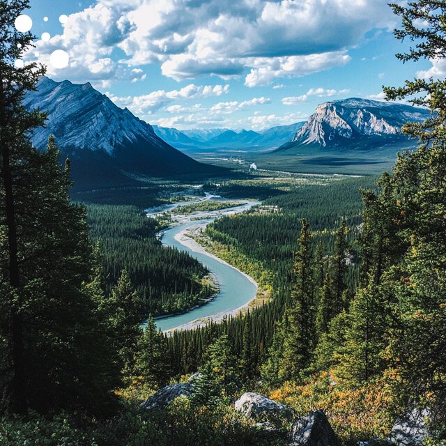 Peaceful Mountain Stream