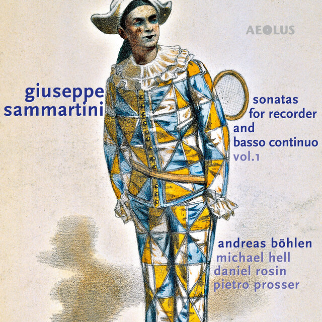 Giuseppe Sammartini: Sonatas for Recorder and Basso continuo, Vol.1