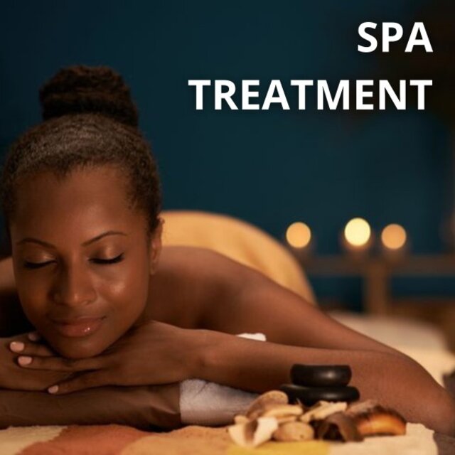 Spa Treatment: Relax in a Spa, While Having a Treatment, a Massage. Relaxing Music. Spa Music
