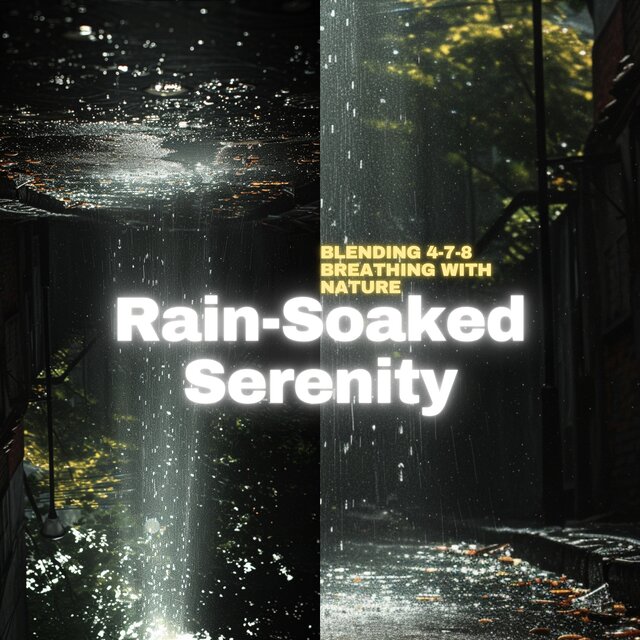 Rain-Soaked Serenity: Blending 4-7-8 Breathing with Nature