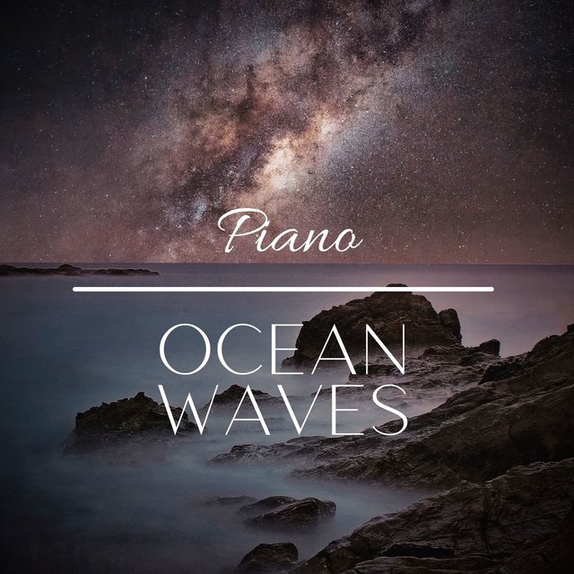 Piano and Ocean Waves - Relaxing Instrumental Music and Nature Sounds