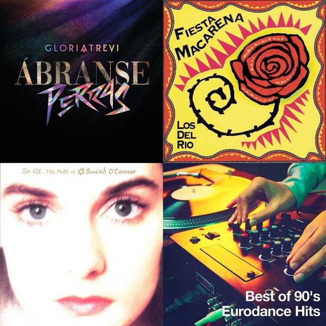 Cover art for album number one de los 90 by User
