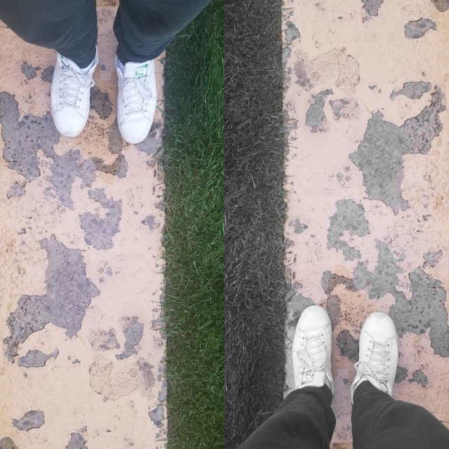 It always rains when I wear my Stan Smiths