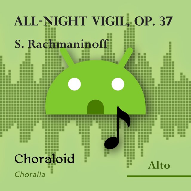 All-night vigil, op. 37 (Training tracks for alto [rc03a])