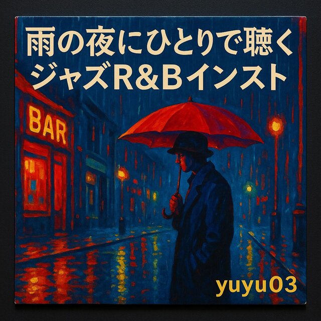 雨の夜にひとりで聴くジャズR&Bインスト