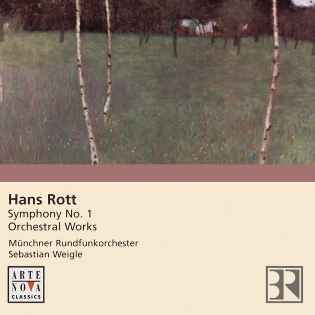 Cover art for album Hans Rott: Symphony in E major by Sebastian Weigle