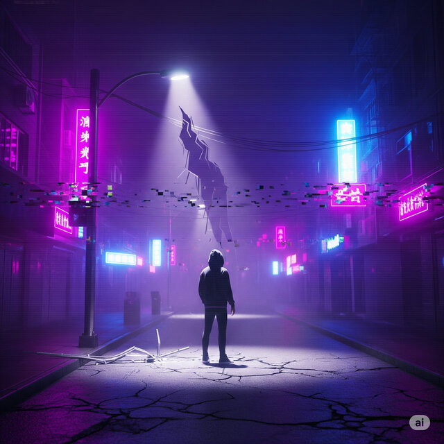 Neon Saints in Silence