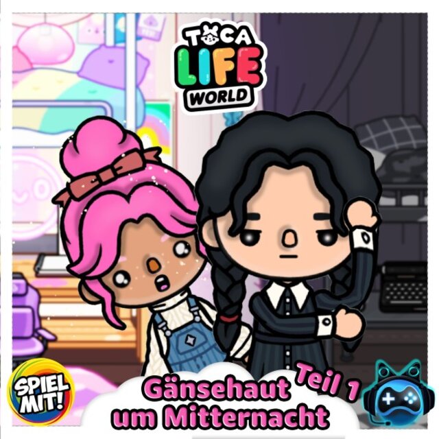 Gänsehaut um Mitternacht - Teil 1 (Toca Boca Story)
