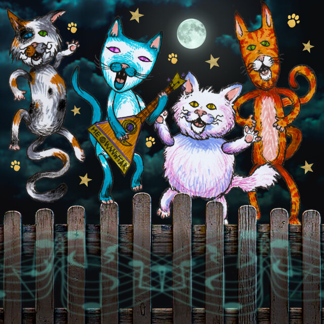 Cat Fight in the Night