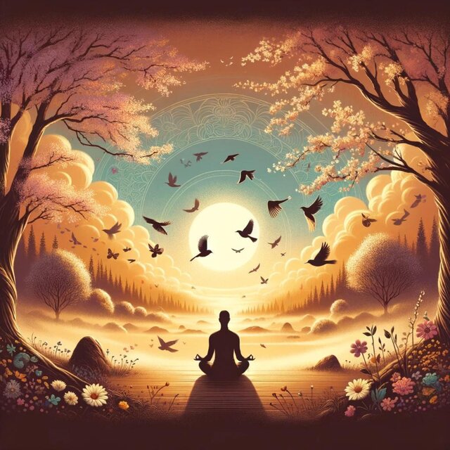 Välkomnande vår (Equinox mindfulness, Ljudet av fåglar)