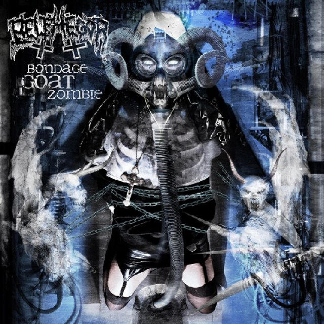 Cover art for album Bondage Goat Zombie by Belphegor