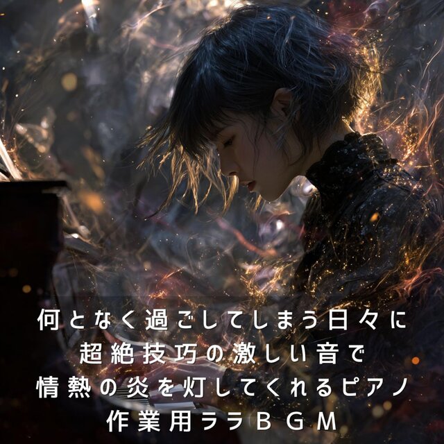 何となく過ごしてしまう日々に超絶技巧の激しい音で情熱の炎を灯してくれるピアノ