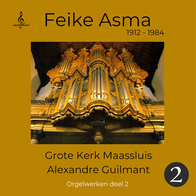 Feike Asma speelt op het orgel van de grote kerk Maassluis, orgel werken van Alexandre Guilmant, deel 2