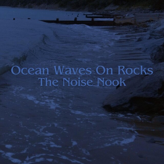 Ocean Waves On Rocks