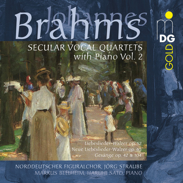 Brahms: Weltliche Vokalquartette mit Klavier, Vol. 2