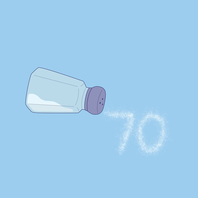 Now with 70% Less Sodium
