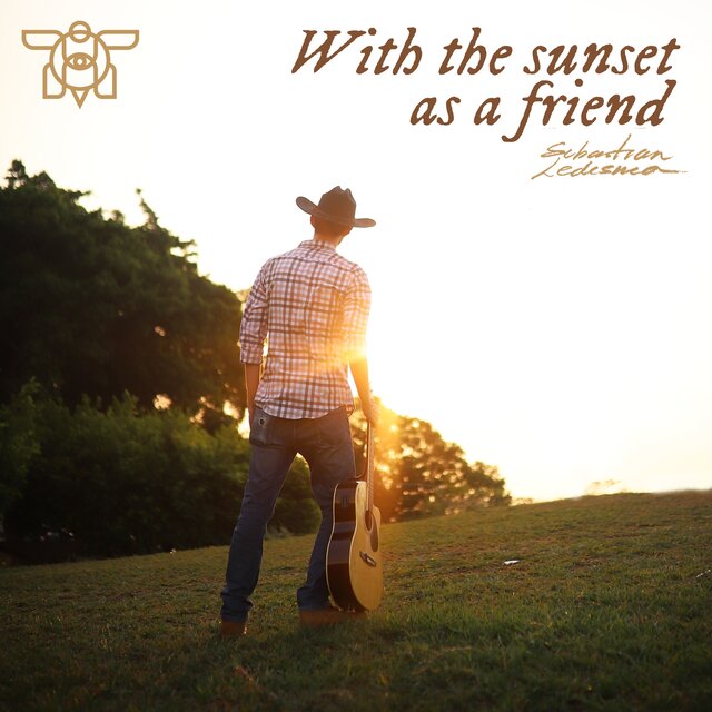 With the sunset as a friend