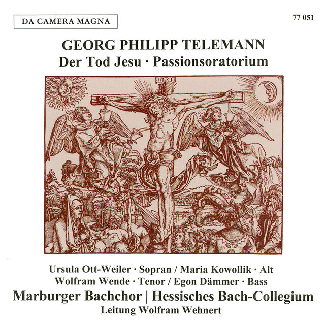 Georg Philipp Telemann :Der Tod Jesu TWV 5:6