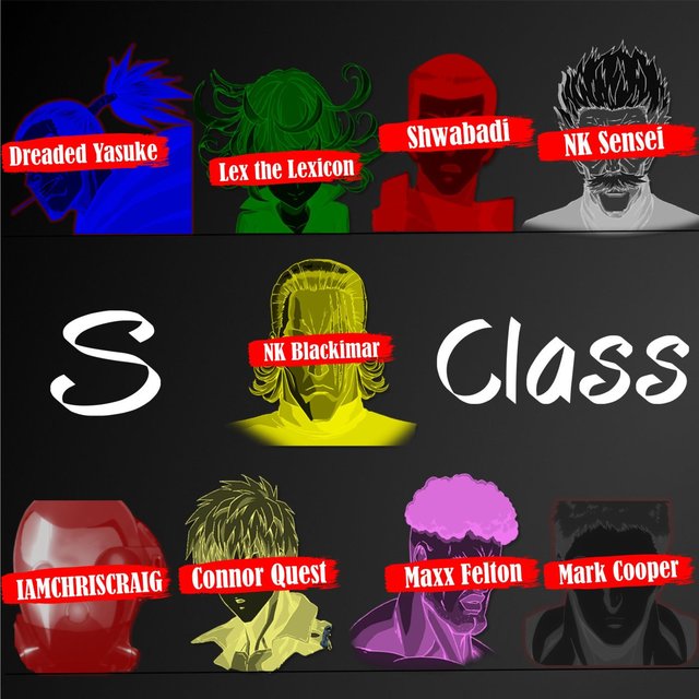 S Class Heroes Cypher (feat. Connor Quest!, LEX the Lexicon Artist, NK Sensei, Maxx Felton, Mark Cooper, IAMCHRISCRAIG, Shwabadi, Dreaded Yasuke & NK Blackimar )