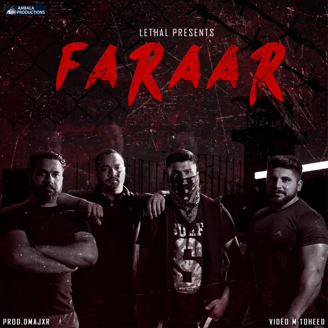 Cover art for album Faraar by Lethal Abhie