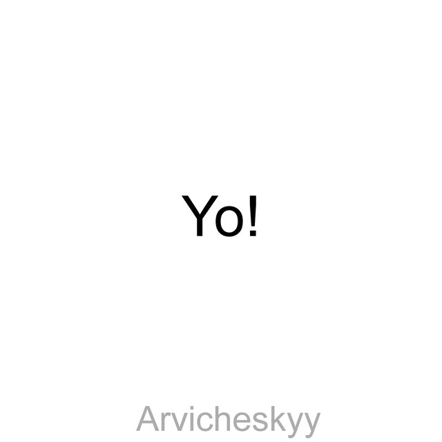 Yo!