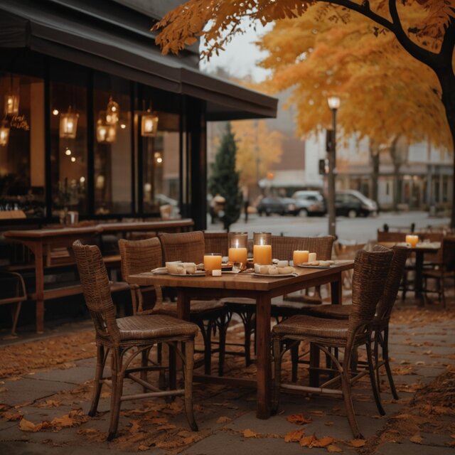 Healing cafe music that you listen to in the fall