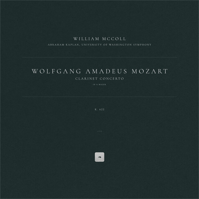 Clarinet Concerto in A Major, K. 622 (Live)