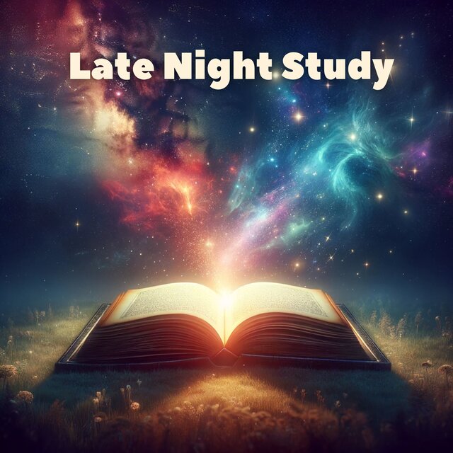 Late Night Study: Moonlit Calm Instrumental Piano for Deep Concentration and Study Session