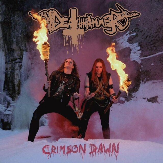 Cover art for album Crimson Dawn by Deathhammer