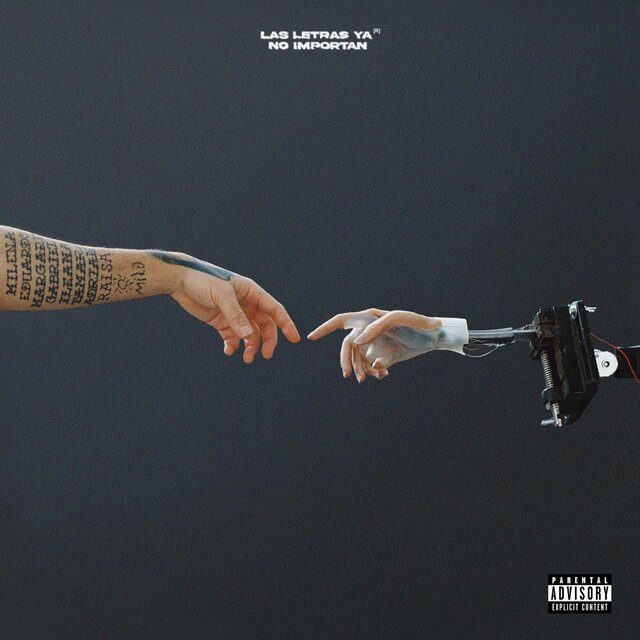 Cover art for album LAS LETRAS YA NO IMPORTAN by Residente