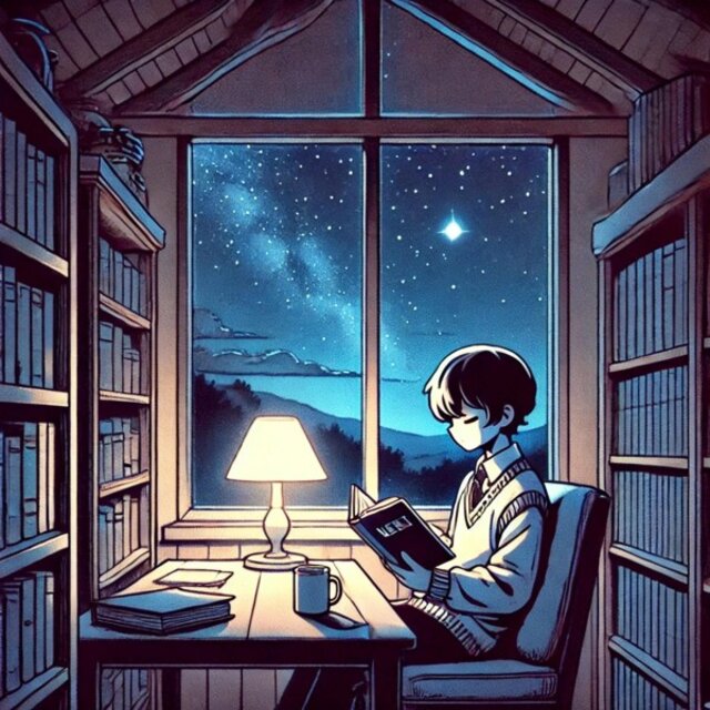 Night Library Dreams