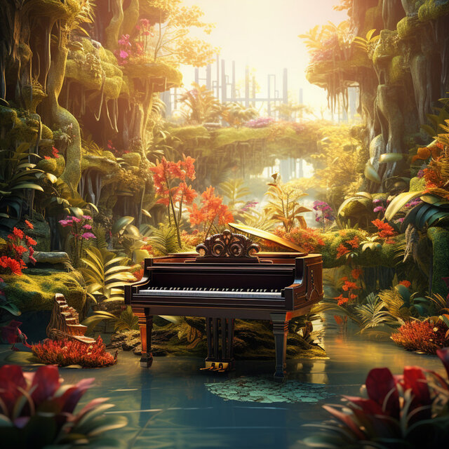 Piano Music: Rainforest Echoes