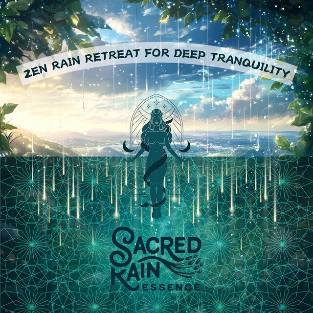 Zen Rain Retreat for Deep Tranquility