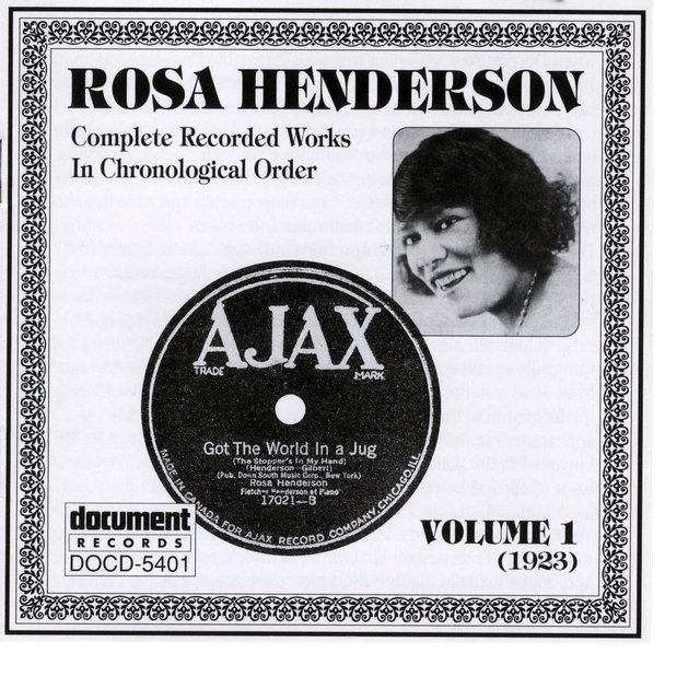 Rosa Henderson Vol. 1 (1923)