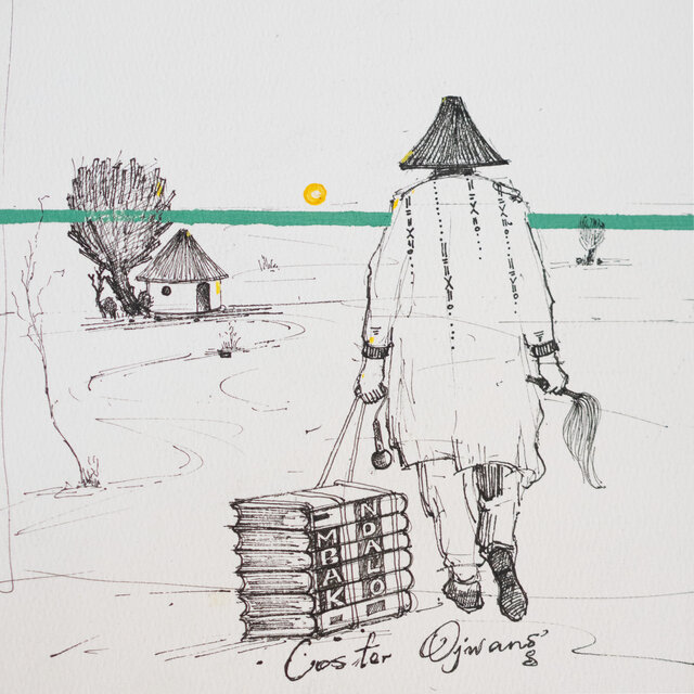 Cover art for album Mbak Ndalo by Coster Ojwang