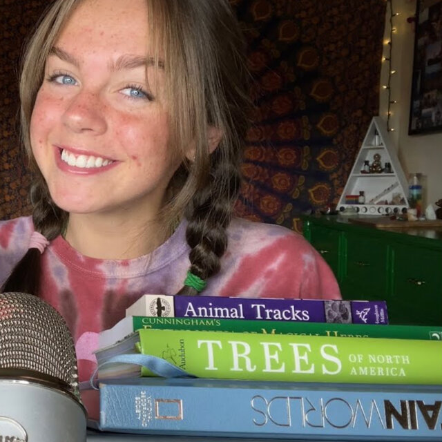 ASMR Reading & Showing you my Books