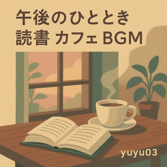 午後のひととき読書カフェBGM