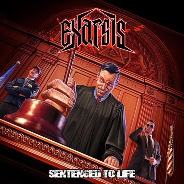 Cover art for album Sentenced to Life by Exarsis