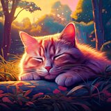 Stress-Free Night Cat Sounds