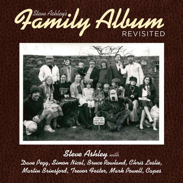Cover art for album Steve Ashley's Family Album Revisited (2021 Remastered Version) by Steve Ashley, Dave Pegg, Simon Nicol, Chris Leslie, TREVOR FOSTER, Martin Brinsford, Bruce Rowland, Mark Powell, Capes