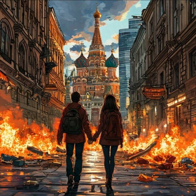 Огни над Москвой