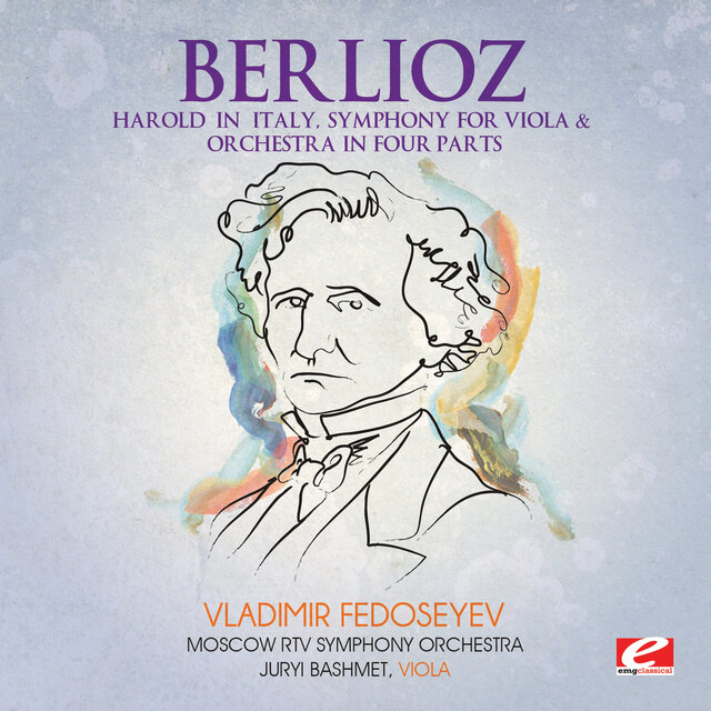 Cover art for album Berlioz: Harold in Italy, Symphony for Viola and Orchestra in Four Parts (2013 Remaster) by Hector Berlioz
